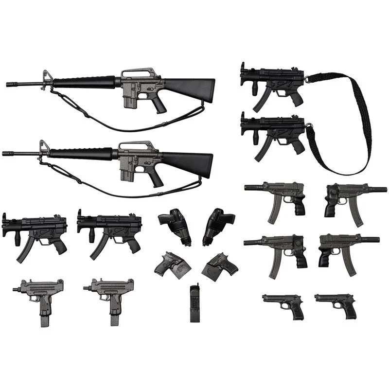 銃器等の付属品見本。細かな名称/個数/構成は今回未確認です。