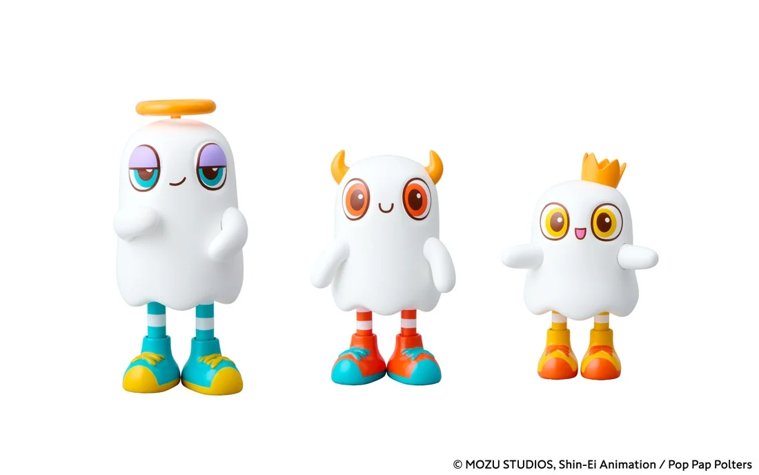 ポップパップポルターズの3種が10月21日予定。足パーツを替えるアクションフィギュア